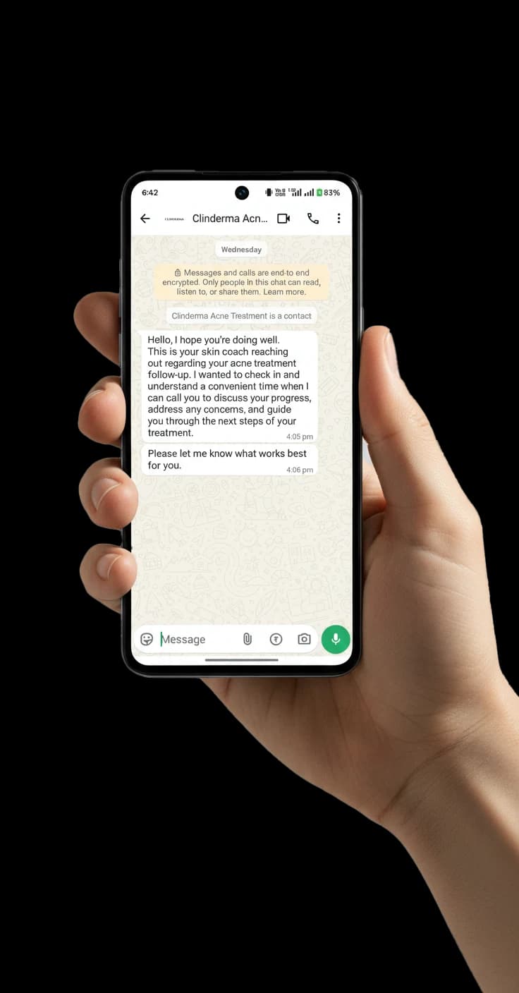 WhatsApp support